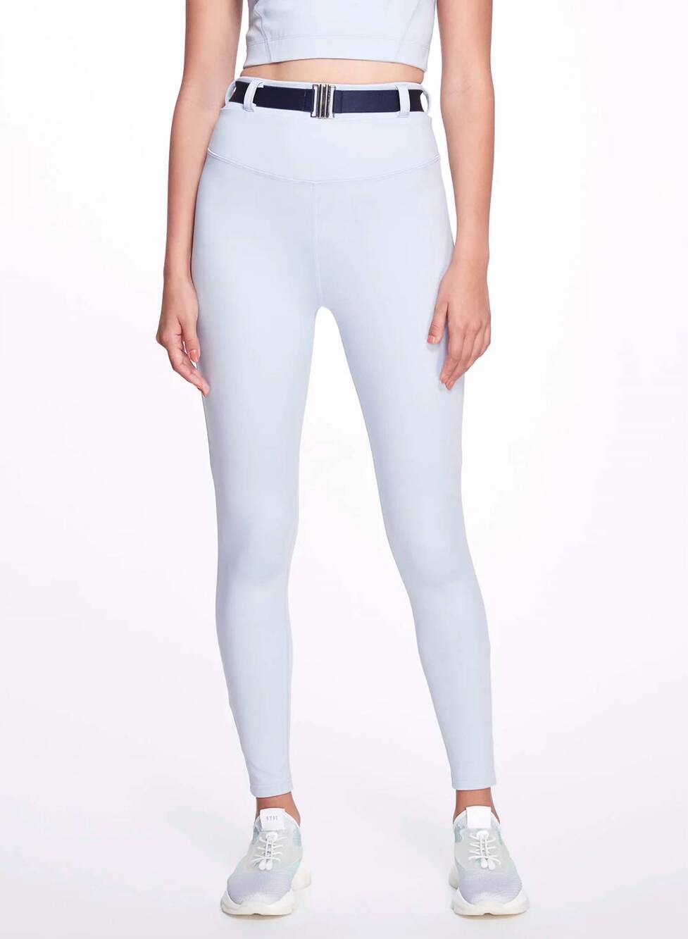 NEW MARCHESA ATHLEISURE dakota leggings in zen blue